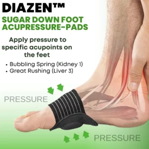 Alternative view of DiaZen Sugar Down Foot Acupressure-Pads