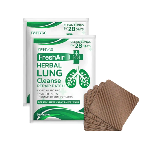 Fivfivgo™ Frischluft-Kräuter-Lungenreinigungs-Reparaturpflaster - Image 4