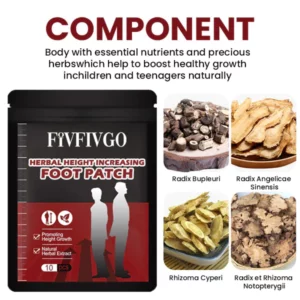 Fivfivgo™ Herbal Height Increasing Foot Patch