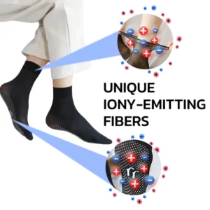 Alternative view of GFOUK™ Turmalin Ionisch Körperformende Stretch Socken