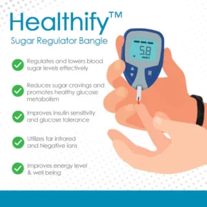 Alternative view of Hethify Sugar Regulator Bangle