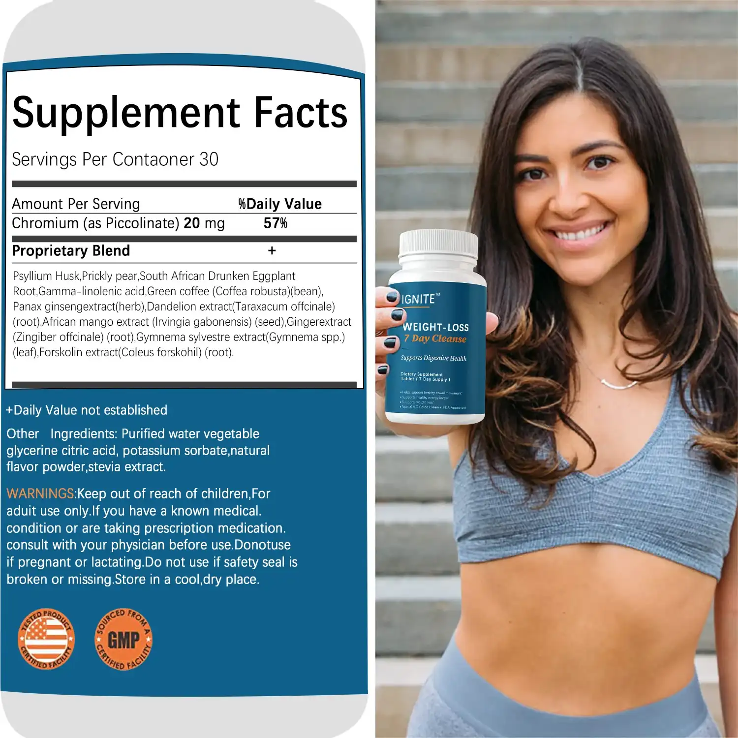Ignite 7-Day Cleanse Advanced Intestinal Cleansing & Detox Dietary Supplement - Image 7