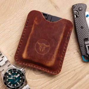 Alternative view of LEATHER SLEEVE