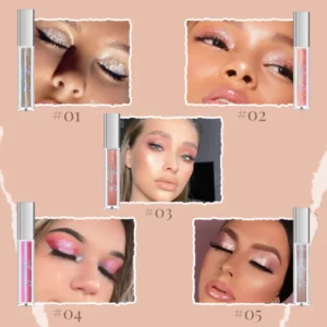 Alternative view of LUMIEREZ GalacticShine Ultra Glitter Liquid Shadow
