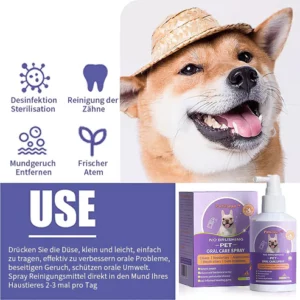 PetClean Zahnreinigungsspray für Hunde