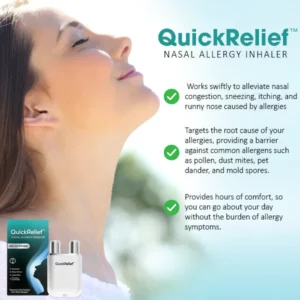 Alternative view of QuickRelief™ Nasal Allergy Inhaler