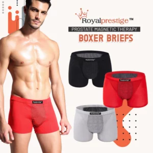 Royalprestige Prostate Magnetic Therapy Boxer Briefs
