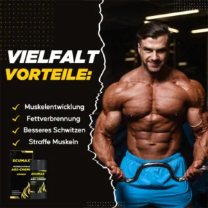 Alternative view of SCUMAX™ Muskelaufbau-ABS-Creme