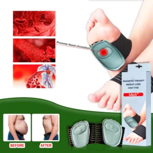 Alternative view of Salis Bubbling Spring Acupoint Magnetic Therapy Massage Weight Loss Forefoot Pad