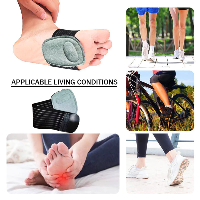 Salis Bubbling Spring Acupoint Magnetic Therapy Massage Weight Loss Forefoot Pad - Image 6