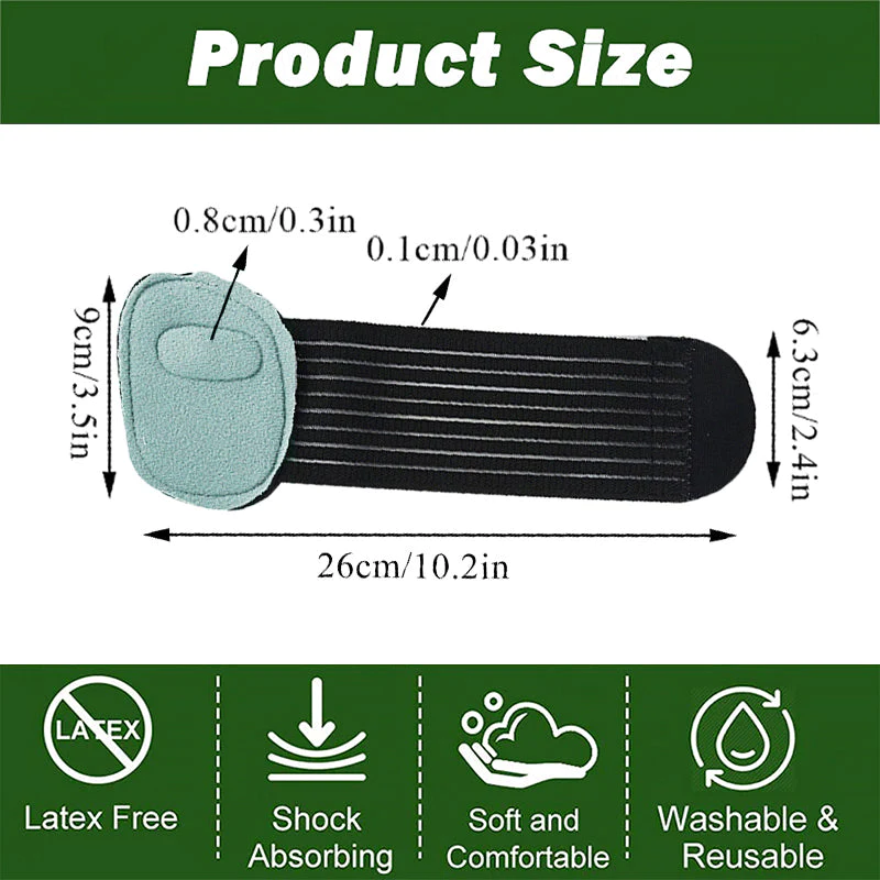 Salis Bubbling Spring Acupoint Magnetic Therapy Massage Weight Loss Forefoot Pad - Image 8
