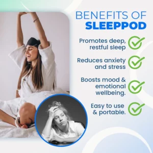 Alternative view of SleepPod Anxiety Relief Device