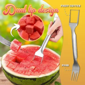 Alternative view of Watermelon Fruit Fork Cutter