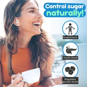 Alternative view of Zunis Acupressure Sugar Regulator Earrings