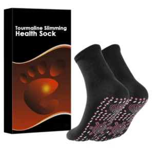Alternative view of AFIZTM Tourmaline Lymphvity Slimming Health Sock
