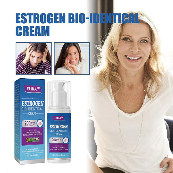 Creme de estrogênio bioidêntico Elira™ Climacteric