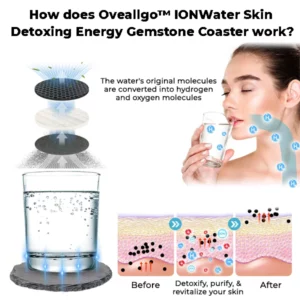 Alternative view of FRESH IONWater Skin Detoxing Energy Gemstone Coaster