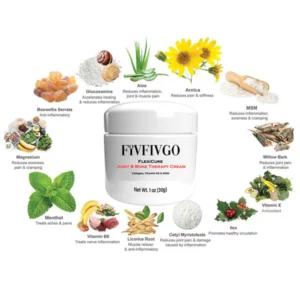 Alternative view of Fivfivgo FlexiCure cream for joint and bone treatment