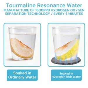 IONWater Entgiftender Turmalin Energie Edelstein Untersetzer