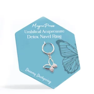 GleamGems™ MagnePress Umbilical Acupressure Detox Navel Ring