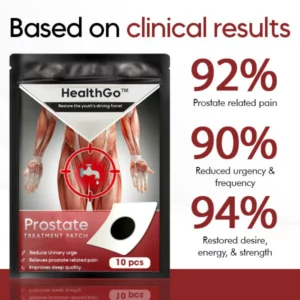 Alternative view of HealthGo Prostate Treatment Patch