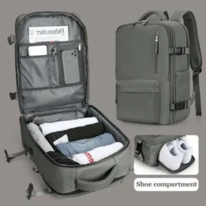 Alternative view of Large Travel Backpack Waterproof Hiking Rucksack