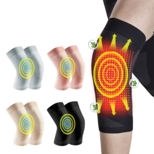 Alternative view of LuckySong® Tourmaline Ice Silk Knee Sleeve