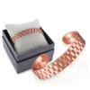 MenhealTM Pure Copper Magnetic Therapy Bioion Bracelet