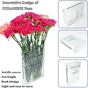 Alternative view of NovelBlooms™ - Acrylic Book Vase