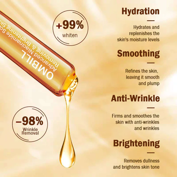 Ombill® Advanced Niacinamide Ampoule Wrinkle Brightening Skin