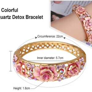 Alternative view of SKIN Colorful Rose Quartz Detox Bracelet
