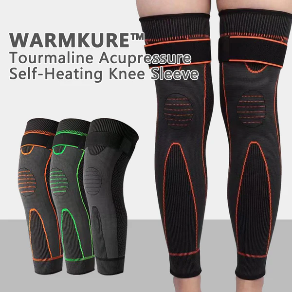 WarmKure Tourmaline Acupressure Self-Heating Knee Sleeve