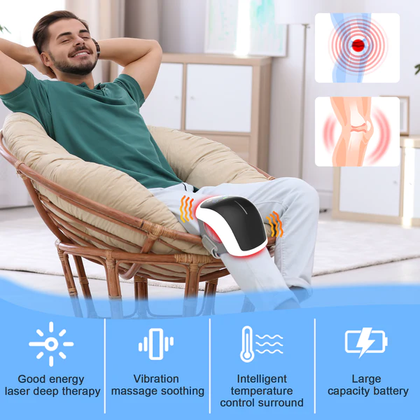 KTS® Infrared Laser Knee Pain Therapy Massager - Image 3