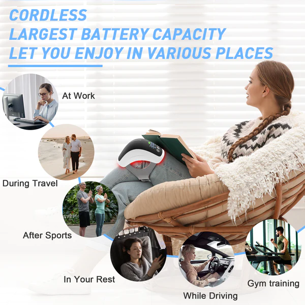 KTS® Infrared Laser Knee Pain Therapy Massager - Image 4