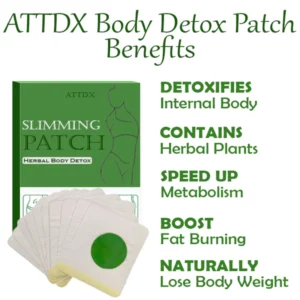 Alternative view of ATTDX Herbal Slimming BodyDetox Patch