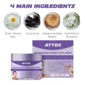 ATTDX InstantRelief Eczema ViolaCream
