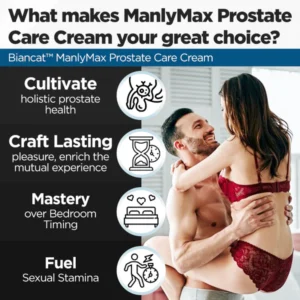 Alternative view of Biancat™ ManlyMax Prostate Care Cream