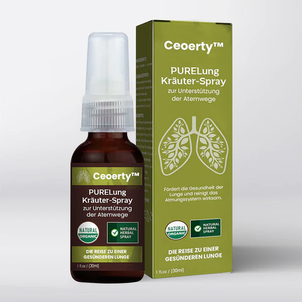 Ceoerty PURELung Kräuter-Spray zur Unterstützung der Atemwege