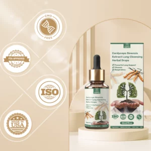 Cordyceps Sinensis Extract - Lung Clearing Drops