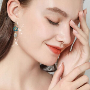 Crystal Magnetology Lymphvity Germanium Earrings