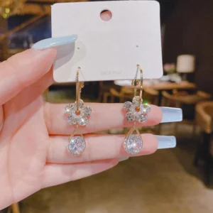 Crystal Magnetology Lymphvity Germanium Earrings