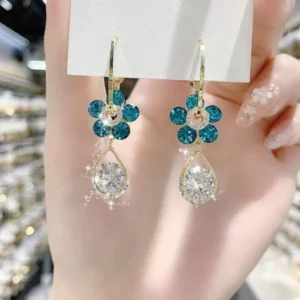 Crystal Magnetology Lymphvity Germanium Earrings