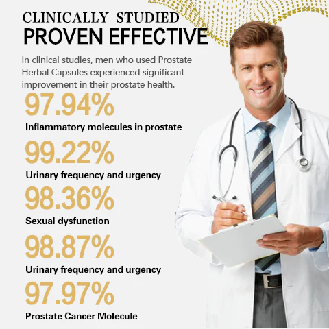 DOCTIA® Prostate Natural Herbal Capsules Save Prostate Health PRO
