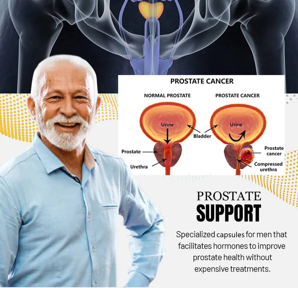 DOCTIA® Prostate Natural Herbal Capsules Save Prostate Health PRO