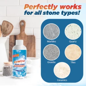 EzWipe™ Stone Stain Remover Cleaner