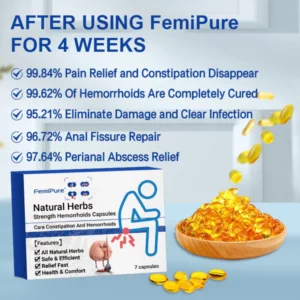 FemiPure™ Natural Herbal Strength Hemorrhoid Capsules