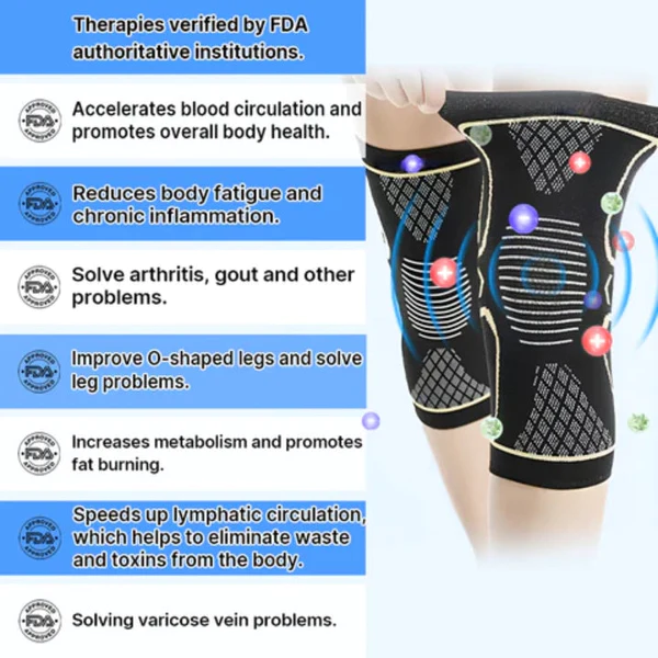 Fivfivgo™ Ice Slik Tourmaline Shaping Knee Sleeve - Image 3