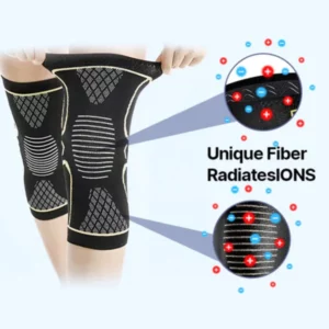 Alternative view of Fivfivgo™ Ice Slik Tourmaline Shaping Knee Sleeve