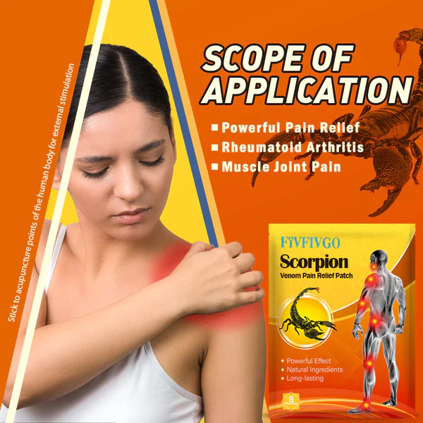 Fivfivgo™ Scorpion Venom Pain Relief Patch - Image 7