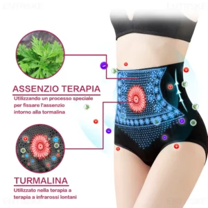 Alternative view of ForSlim™ Graphene Ion Fiber Repair Shaping Shorts